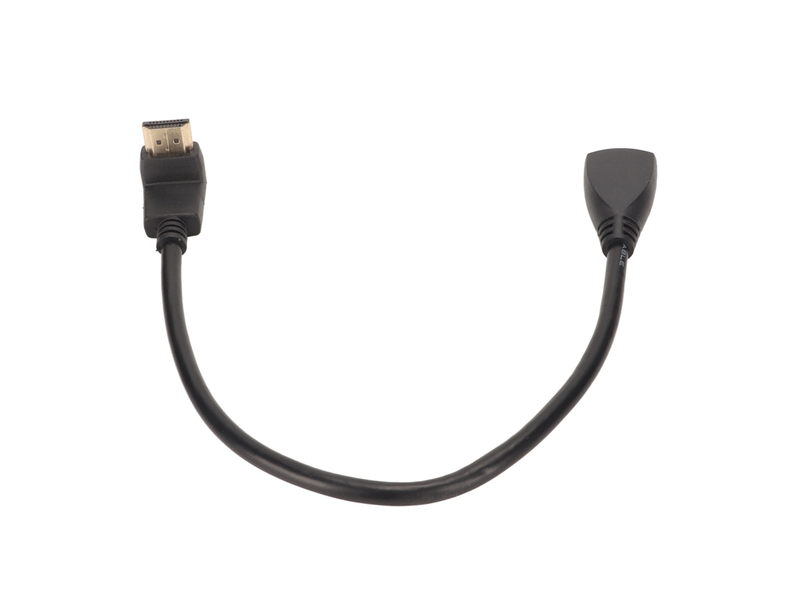Cable De Extensión De Interfaz Multimedia Hd De Ángulo De 270 Grados Tipo A Macho A Hembra 1 Pie 4k 3d