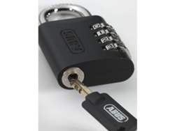 Candado combinado con llave maestra Ancho 45 mm ABUS
