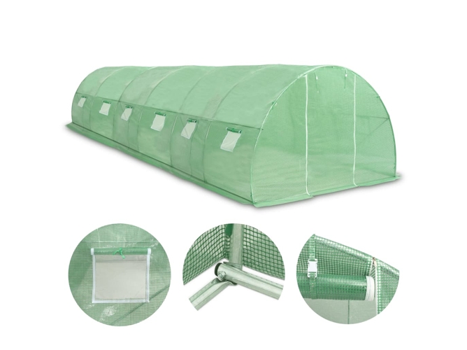 Invernadero VIDAXL 27m² 900x300x200 cm