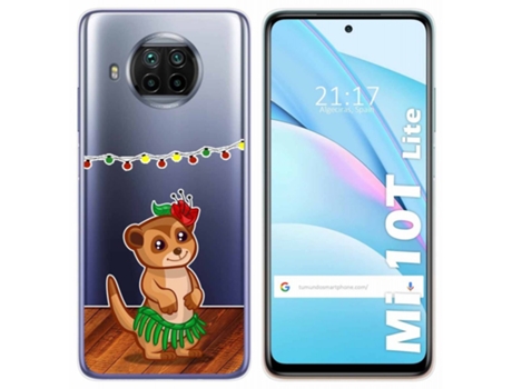 Carcasa Xiaomi Mi 10T Lite TUMUNDOSMARTPHONE Dibujos Transparente Multicolor