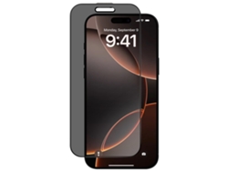 Protector de Pantalla Templado Protector Dureza para iPhone 16 Pro AVIZAR Vidrio Templado Negro