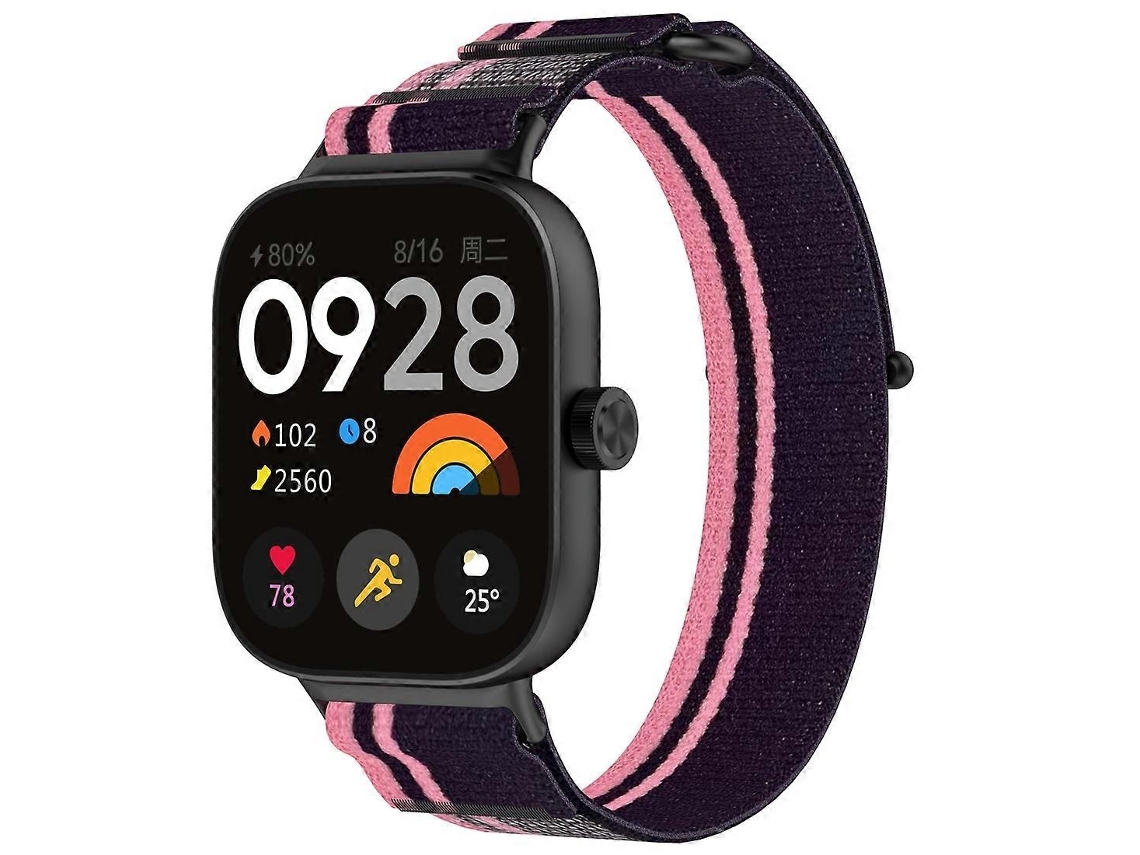Pulsera de nailon con cierre de bucle para Xiaomi Smart Band 9 Pro / 8 Pro