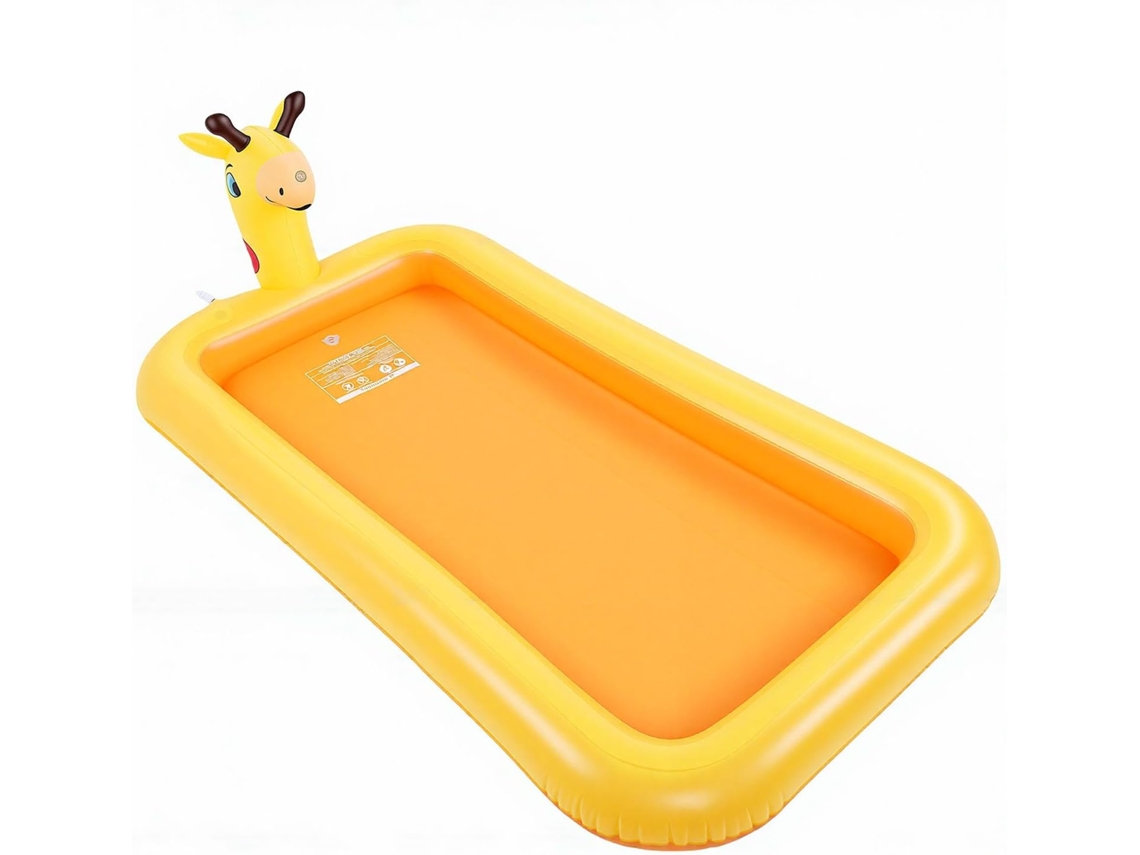 Niños, Piscina, Aguas Amarillo (200x110x19cm/78,7x43,3x7,5 Pulgadas)