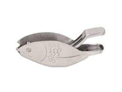 JILLIOPER Exprimidor de Limón Manual en Acero Inoxidable 304, Exprimidor de Limón y Naranja, Herramienta de Cocina