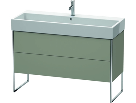 DURAVIT XSquare Vanity unit vertical 118.4x 46.0 cm, 2 cajones, para lavabo Vero Air 235012