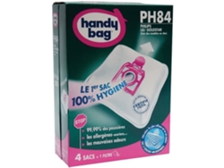 Juego de 4 bolsas de tela no tejida para aspiradoras Philips Handy Bag Ph84