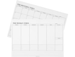Besportble Agenda De Escribir Y Papel. 24.50 X 17.50 X 0.05 Cm - Dimensiones: 24.50 X 17.50 X 0.05 Cm / 9.6...