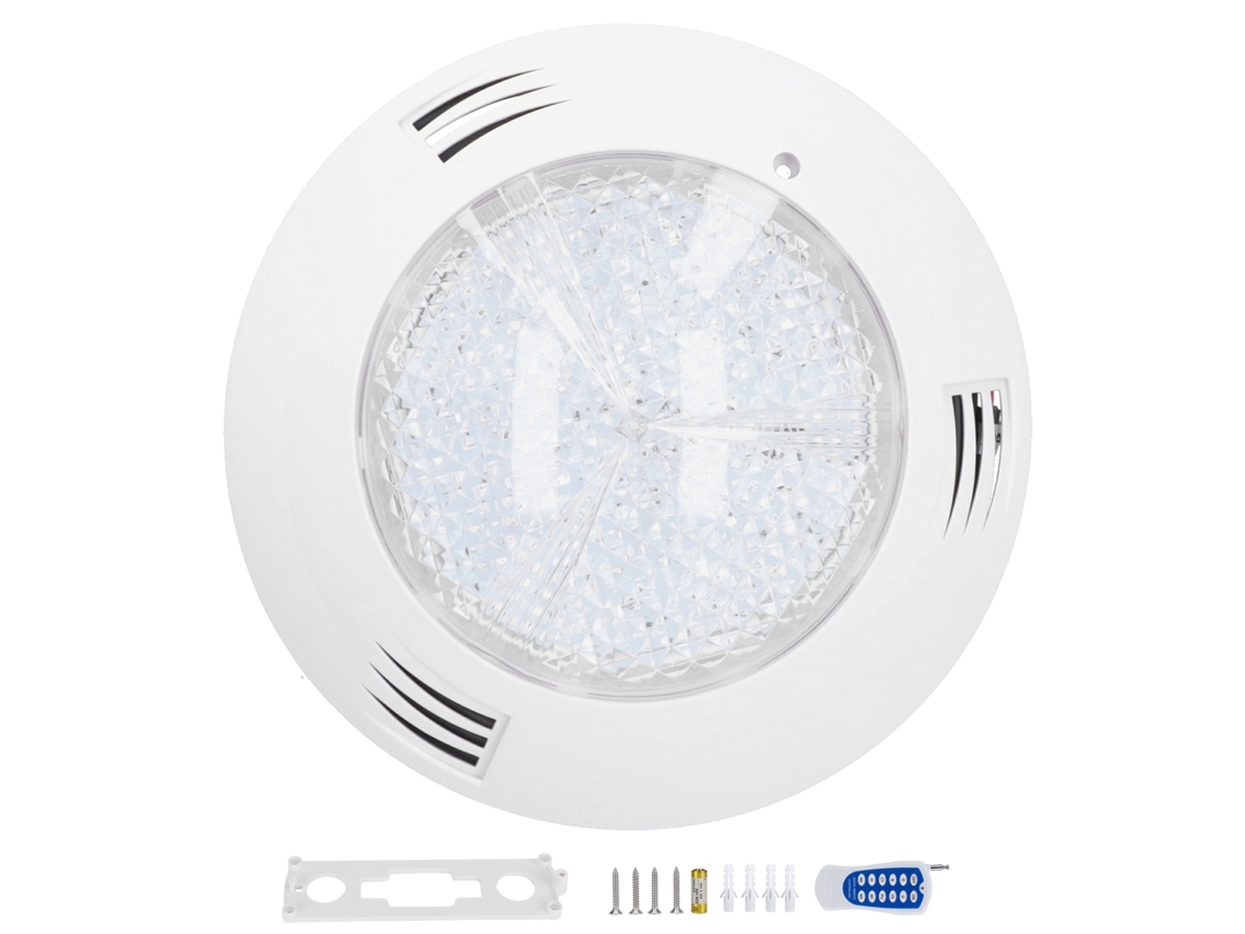 2026-luz De Piscina Rgb Con Control Remoto 300led 18w Ac12v Ip68 Impermeable Para Jardín Y Decoración Exterior