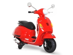Motocicleta Elétrica Infantil, Triciclo, Vespa, Patinete Elétrico a Bateria com Luz, Mp3, Usb e Buzina para Crianças Acima de 3 Anos.
