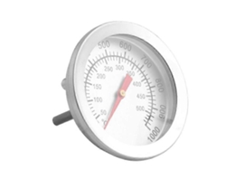 Termómetro para parrilla, termómetro de horno de acero inoxidable de hasta 500 °C/1000 °F con pantalla analógica. Ly Ebike
