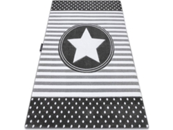 Alfombra DYWANY LUSZCZOW Petit Star (Gris - 240 x 330 cm - Polipropileno)