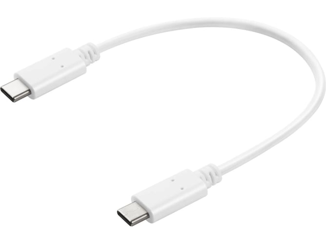 Cable USB SANDBERG (USB-C - USB-C - 2 m - Blanco)