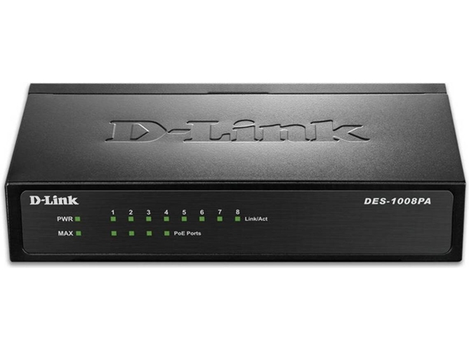 SWITCH D-LINK DES-1008PA