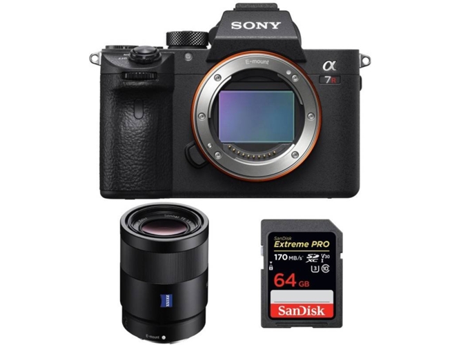 Kit Cámara SONY Alpha 7R III + SEL 55mm F1.8 ZA (Full-Frame)