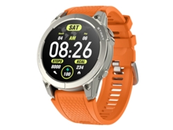 Smartwatch deportivo con pantalla AMOLED Ultra HD de 1,43 pulgadas y llamadas Bluetooth. (naranja)