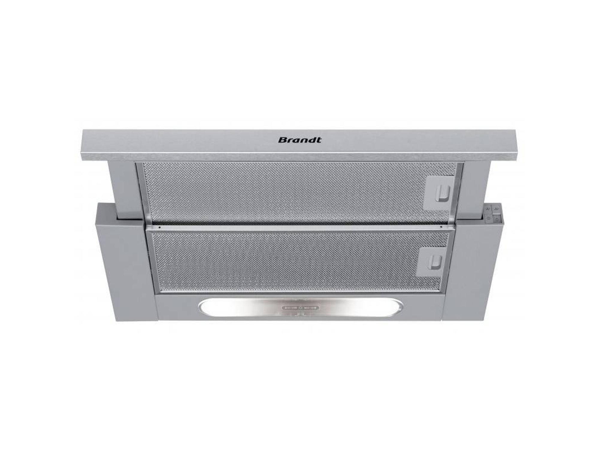 Campana BRANDT AT1346X (400 m3/h - 59.8 cm - Inox)