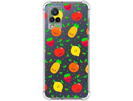 Carcasa Vivo V21 5G TUMUNDOSMARTPHONE Frutas 01 Multicolor