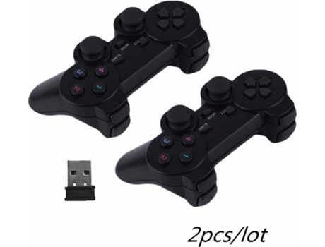 Mando para PC MULTI4YOU Gamepad Dual Shock Negro (Inalámbrico)