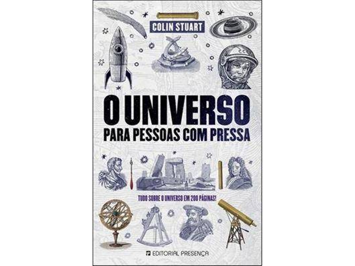 Libro O Universo para Pessoas com Pressa de Colin Stuart (Portugués)