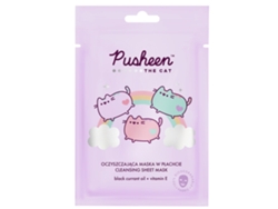 Mascarilla Facial En Lámina Purificante Con Diseño De Pusheen, 17g