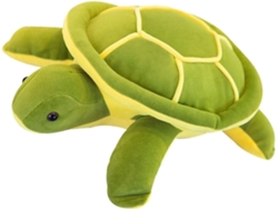 Adorable tortuga de peluche decorativa Kawaii de 35 cm, juguete suave para cojín infantil.
