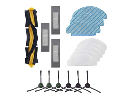 Escovas laterais de rolos filtros hepa para ecovacs t8 t8aivi/max n8pro