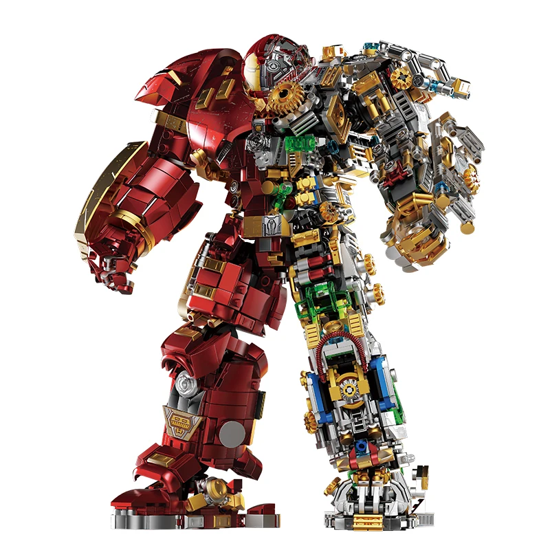 (2776 Piezas) 2700+ Juego De Montaje Iron Hero Mark Mech Bloques De Construcción Diy