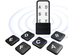 Localizador Remoto De Llaves Por Sonido, 90 Db, Alcance Por Cable De 44 M, Dispositivo
