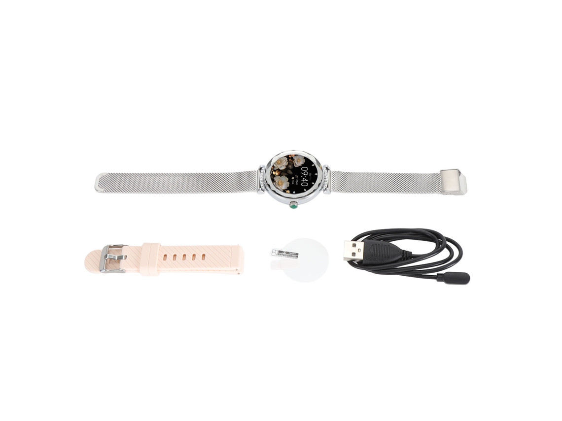 Reloj Inteligente Para Mujer Con Llamadas Bluetooth, Certificación Ip68 Y Monitor De Actividad Física Para Android E Ios.