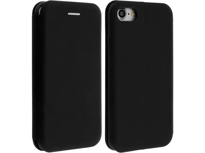 Funda iPhone 7, 8 AVIZAR Wallet Negro