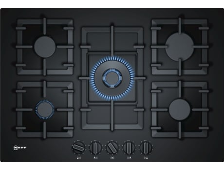 Placa de Gas NEFF T27CS59S0 (75.2 cm - Negro)