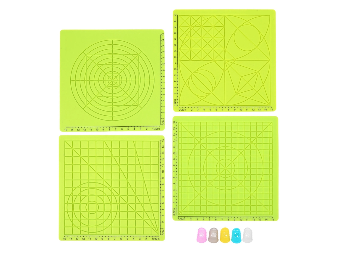 4 Piezas De Base De Silicona Para Lápiz De Impresión 3d Con Capas Para Dedos, Accesorio De Dibujo