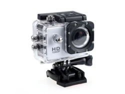 Cámara de acción Digitallab Mini HD 1080p resistente al agua (blanca)