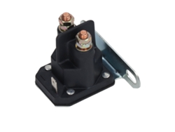 Relé de encendido solenoide de 12 V y 4,8 W para cortacéspedes, vehículos y electrodomésticos.