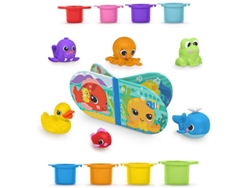 Juguetes de baño Splash de Bright Starts: Diversión colorida para la hora del baño de bebés