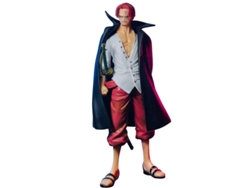 Figura de acción de One Piece: Shanks | 18 cm | Con accesorios | Sin caja
