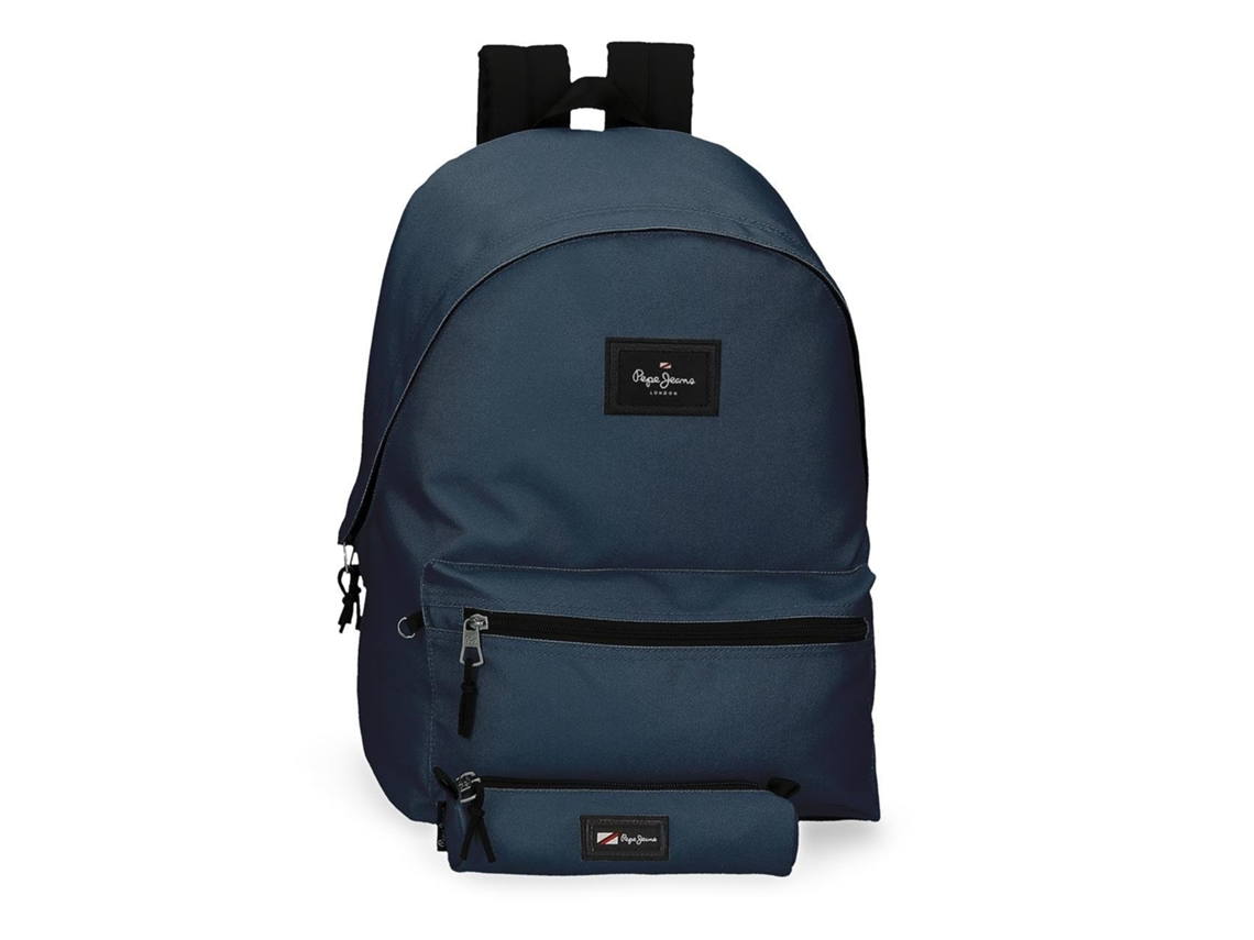 Mochila PEPE JEANS Aris Azul (Con Estuche - 31x44x17.5cm)