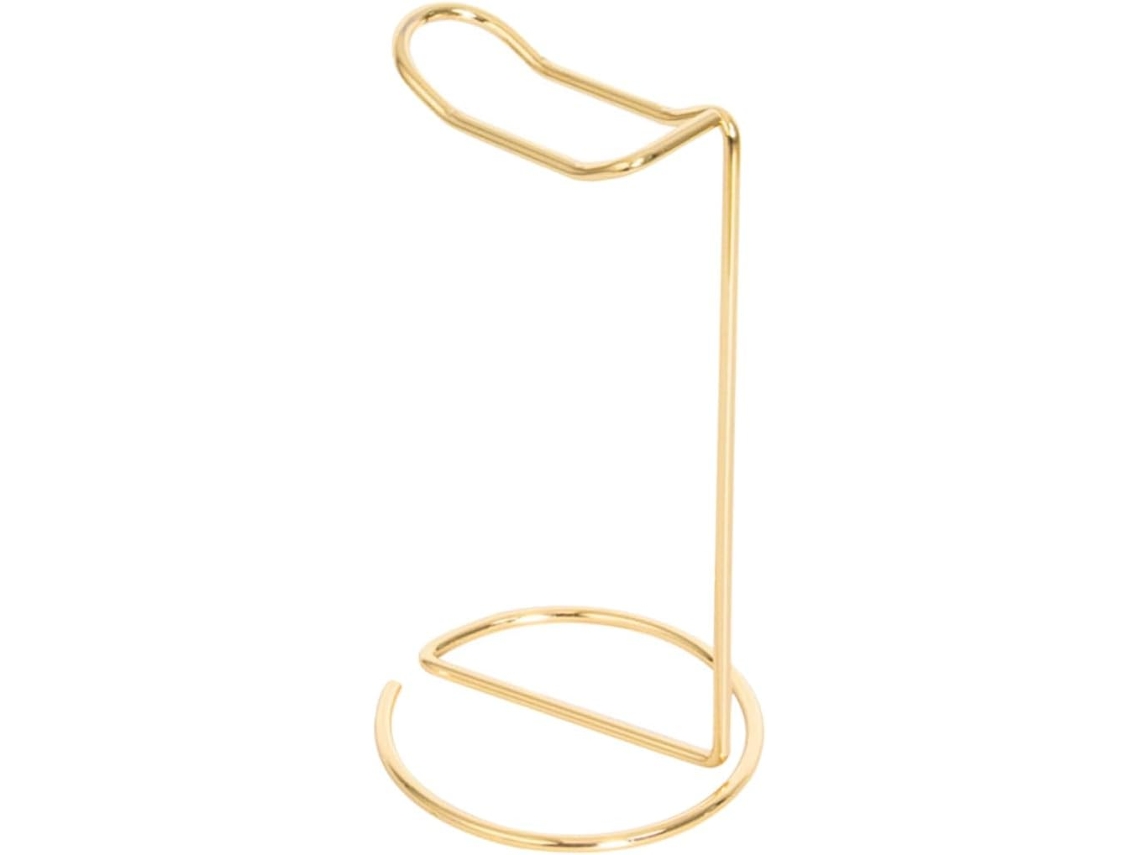 Soporte De Escritorio Para Auriculares De Aleación Dorada, Soporte Compacto Y Estable Para Auriculares Para Ordenador Doméstico.
