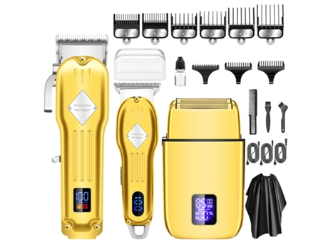 Set profesional de cortapelos y recortador de barba