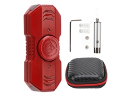 Juguete Push Slider Card Luminoso En La Oscuridad Para Aliviar Ansiedad Y Estrés Con Luz Violeta Para Tdah Tea Rojo
