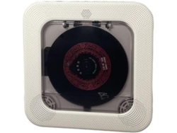 Reproductor De Cd De Sobremesa, Bluetooth, Hifi Con Altavoces Duales