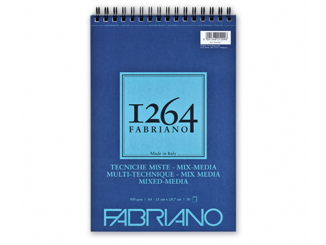 Block FABRIANO Mix Media 1264 A5 15FLS 300GR