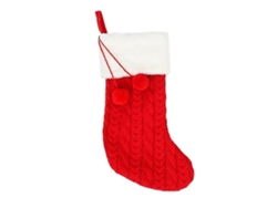 Medias navideñas con pompones adorables, decoración para árboles de Navidad y fiestas. Hengjian