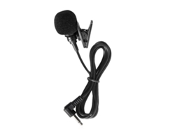 Mini micrófono de solapa portátil con clip, micrófono de condensador con conector de 3,5 mm, compatible con puertos de PC. Elisefashion