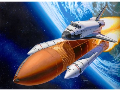 Transbordador espacial REVELL (10 anos)
