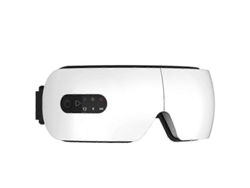 Masajeador de ojos con compresas calientes y Bluetooth, música, protección ocular y alivio de la fatiga.