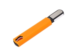 Afilador De Cuchillas Llave 10mm 13mm Herramienta Jardín Múltiple Para Afilar Cuchillas De Cortacésped Tijeras De Jardín Hacha Naranja