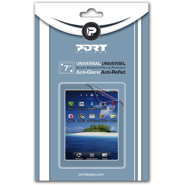 Protector de Pantalla Tablet PORT Universal (Universal - 7'' - Plástico)