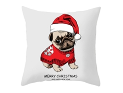 Serie de Funda Decorativa de Almohada Dibujos Animados de Navidad