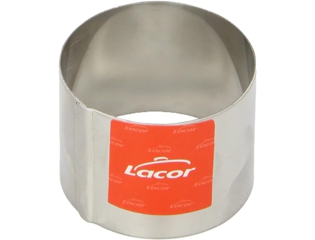 Anillo redondo para tartas LACOR 6x4,5 cm